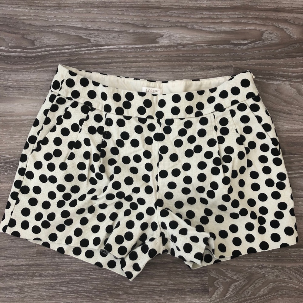J. Crew Polka Dot Shorts